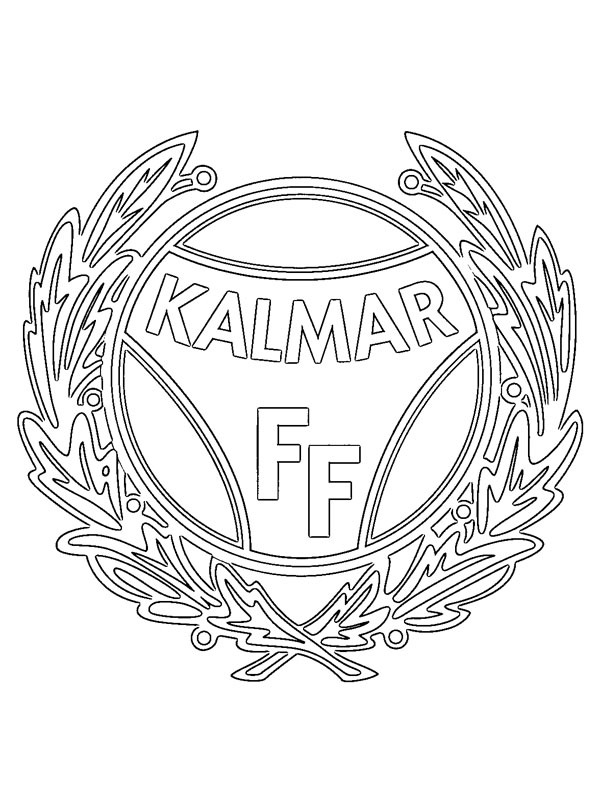Kalmar FF Colouring page