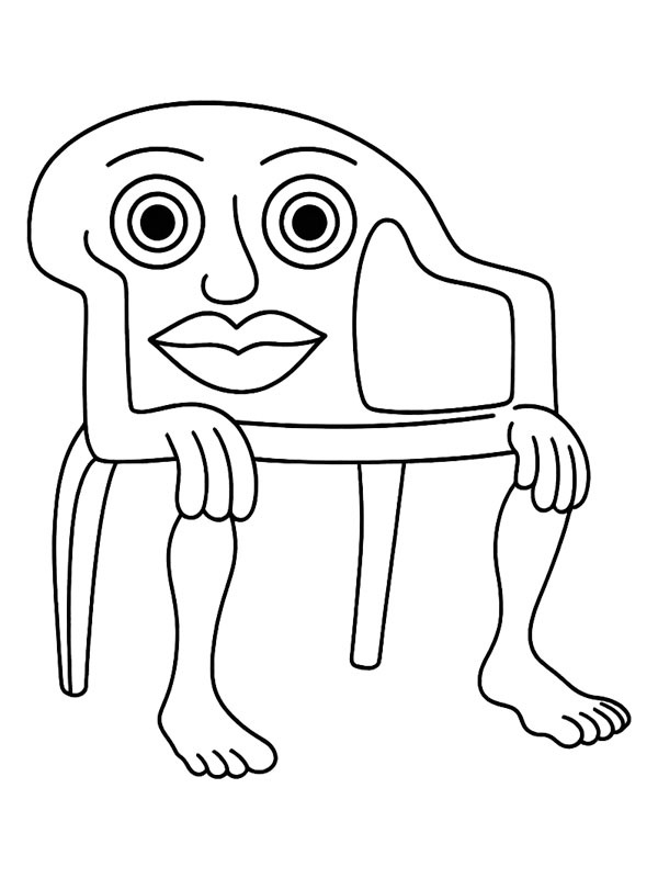 Kar Kir Kur Colouring page