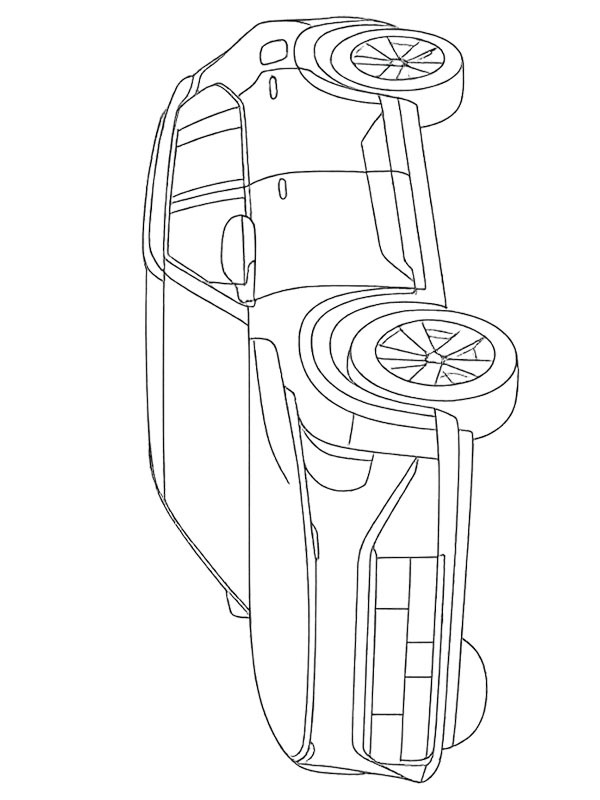 Kia EV3 Colouring page