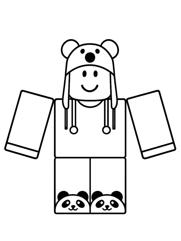 Koala Kid Colouring page