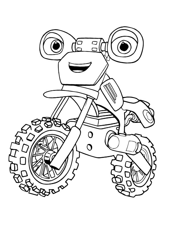 Loop Hoopla Colouring page