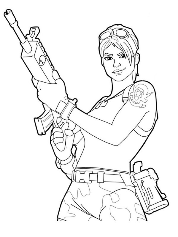Master Grenadier Colouring page