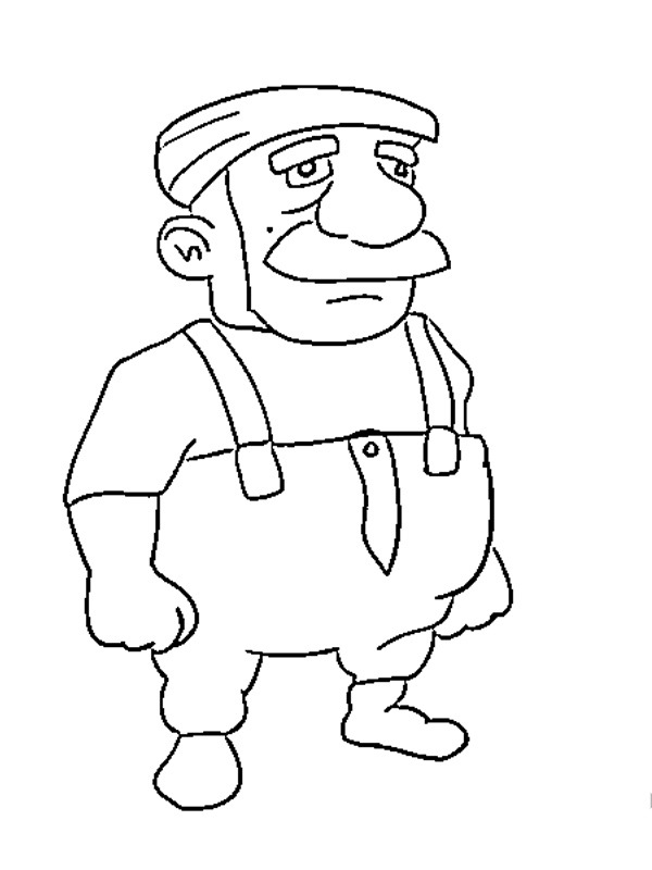 Mike Hay Day Colouring page