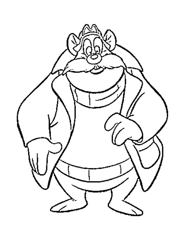 Monterey Jack Colouring page