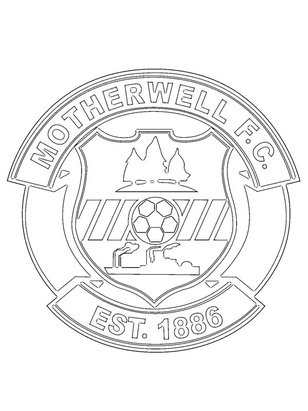 Motherwell FC Colouring page