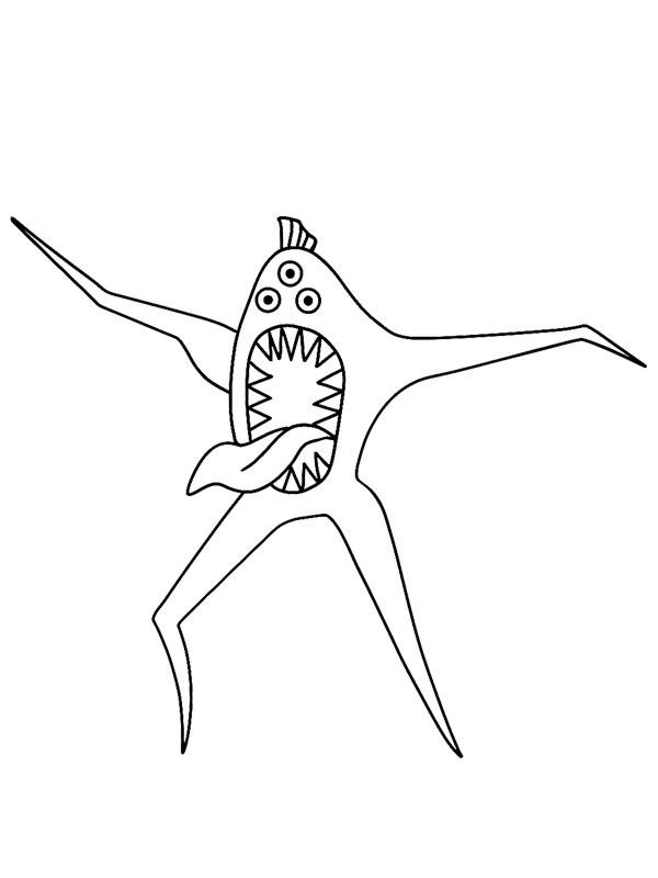 Nabnab Garten of Banban Colouring page Nabnab Garten of Banban Colouring page