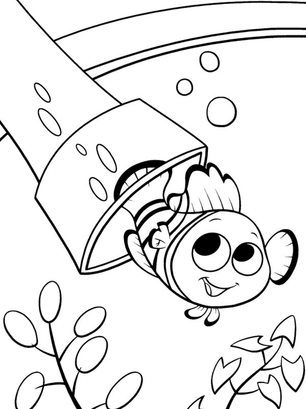 Nemo Colouring page