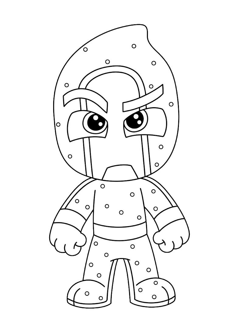 Night Ninja (PJ Masks) Colouring page