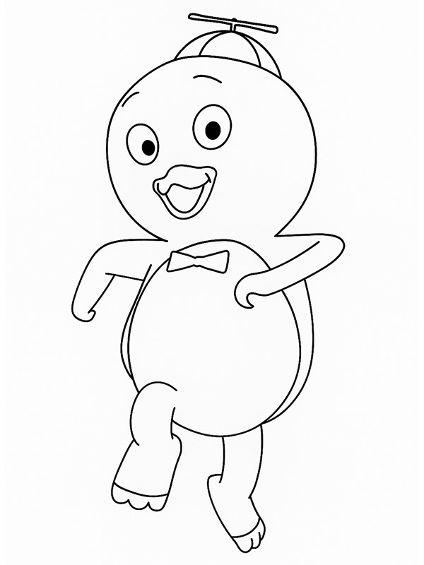 Pablo (The Backyardigans) Colouring page