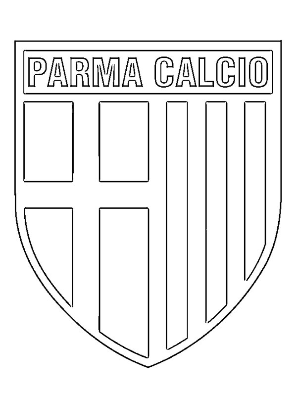Parma Calcio 1913 Colouring page