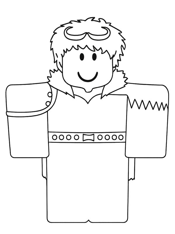Pelt Trader (99 Nights in the Forest) Colouring page Pelt Trader (99 Nights in the Forest) Colouring page