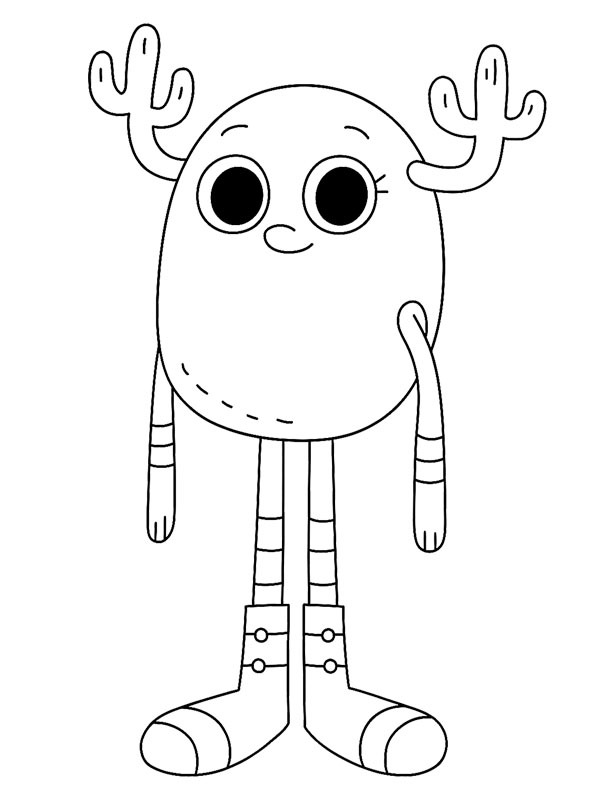 Penny Fitzgerald Colouring page Penny Fitzgerald Colouring page