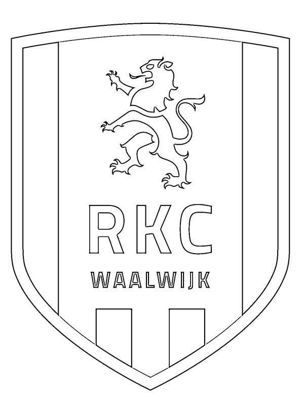 RKC Waalwijk Colouring page