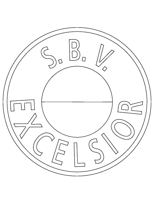 SBV Excelsior Colouring page