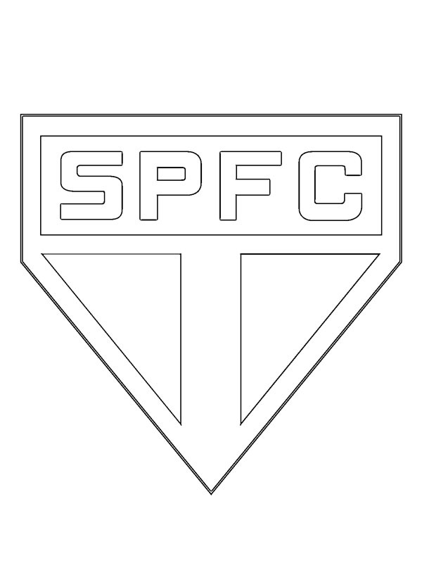 S&atilde;o Paulo FC Colouring page