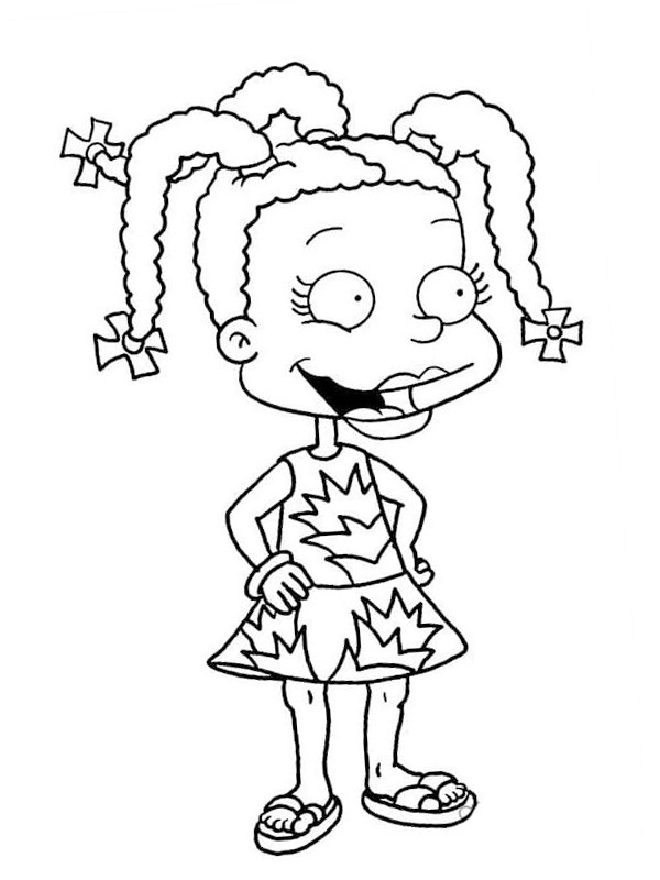 Susie Carmichael Colouring page