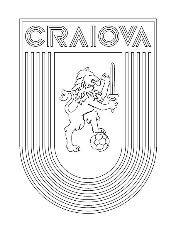 CS Universitatea Craiova Colouring page