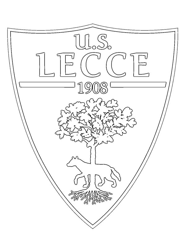 US Lecce Colouring page