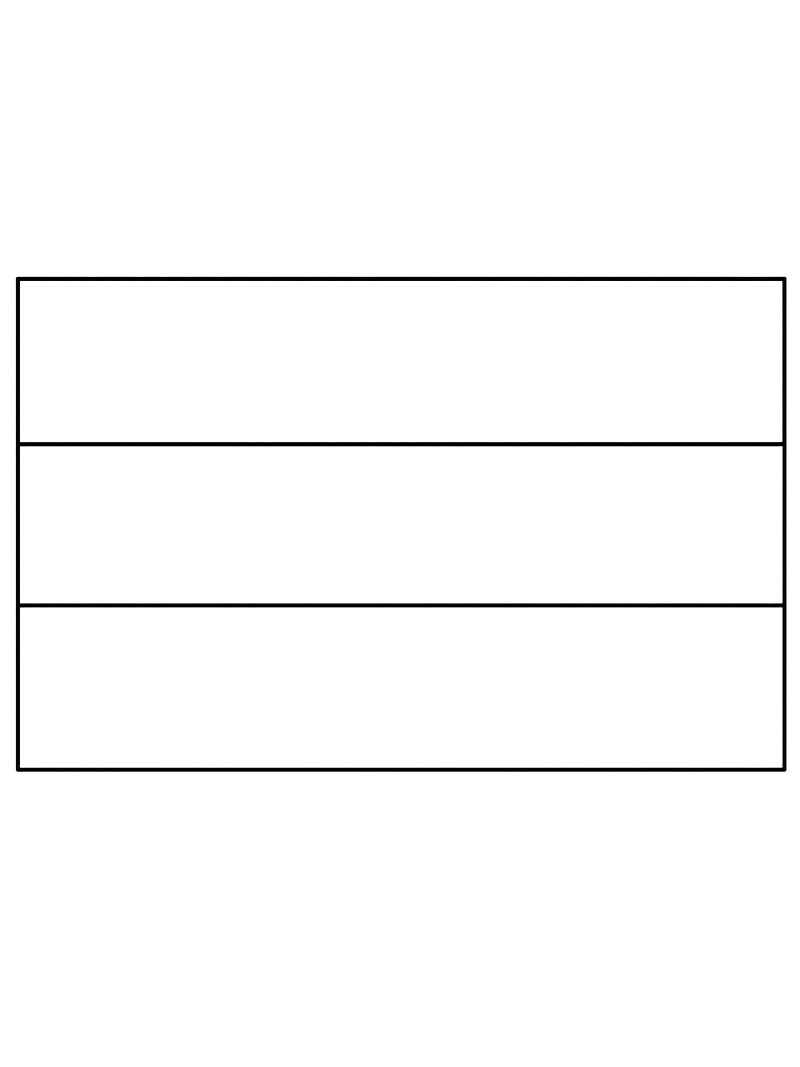Flag of Bulgaria Colouring page