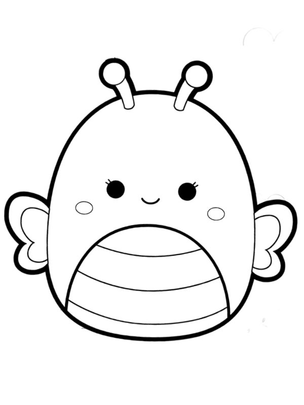 Butterfly Maribel Colouring page