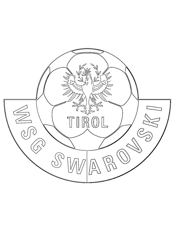 WSG Swarovski Tirol Colouring page