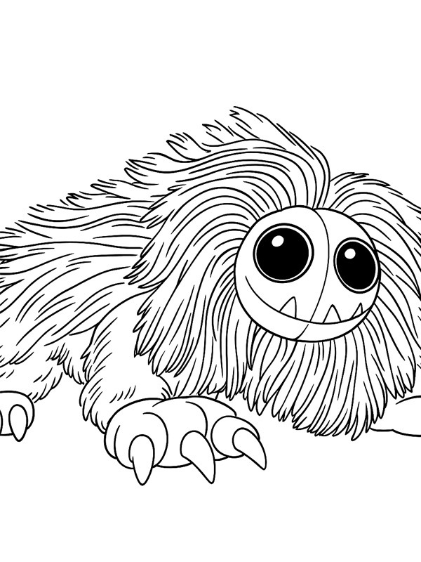 Yarnaby (Poppy Playtime) Colouring page