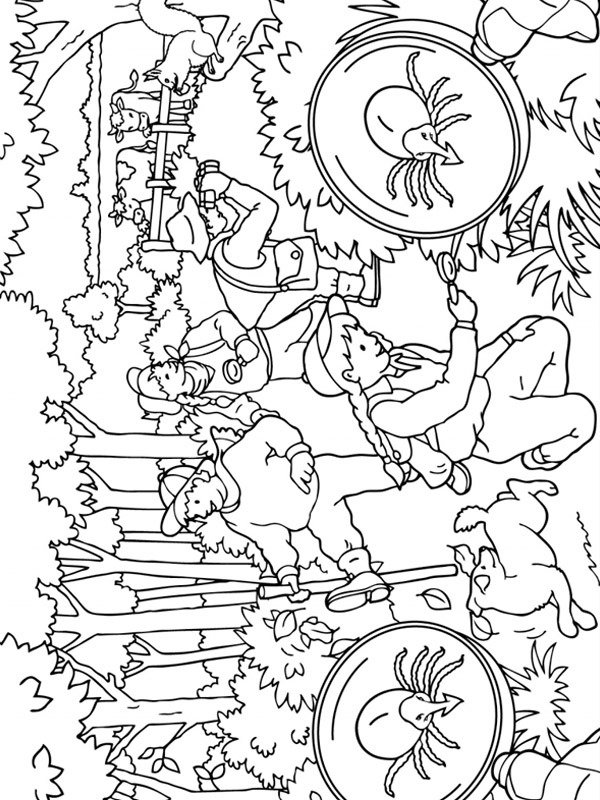 lyme disease Colouring page