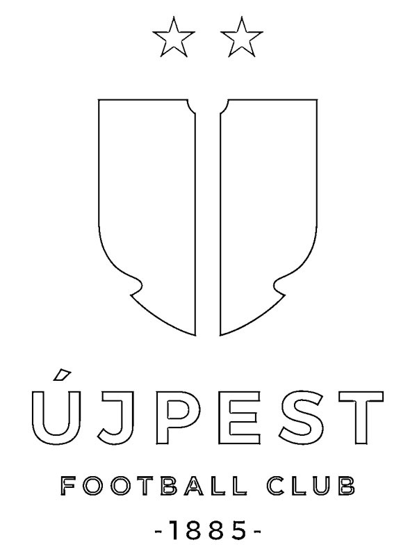 &Uacute;jpest FC Colouring page