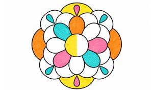 Simple mandala